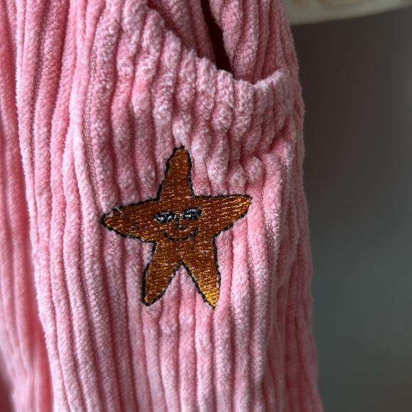The campamento pink corduroy skirt with starfish - Picture 2 of 8